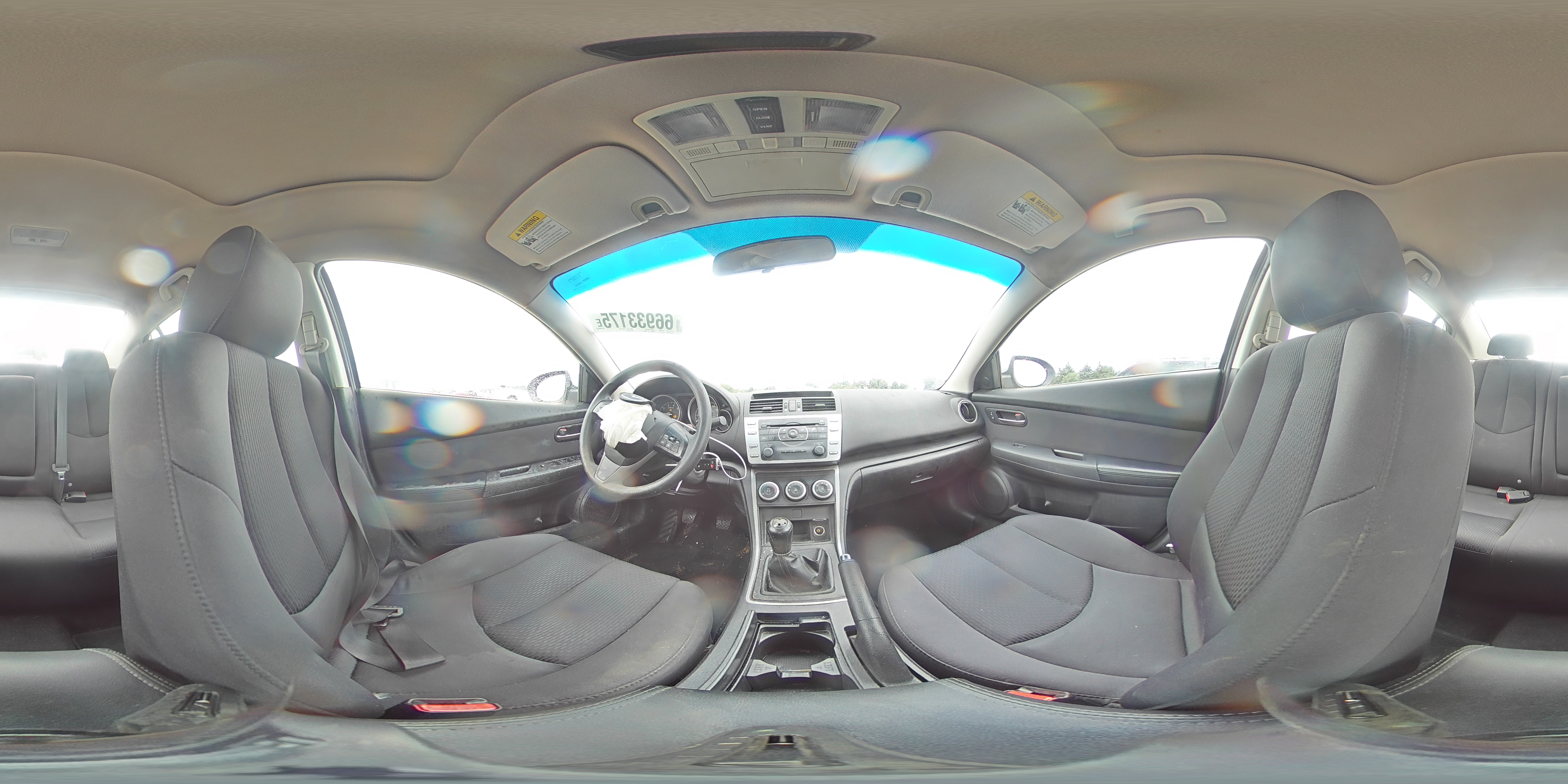 2012 Mazda 6 I VIN: 1YVHZ8BH6C5M09275 Lot: 66933175