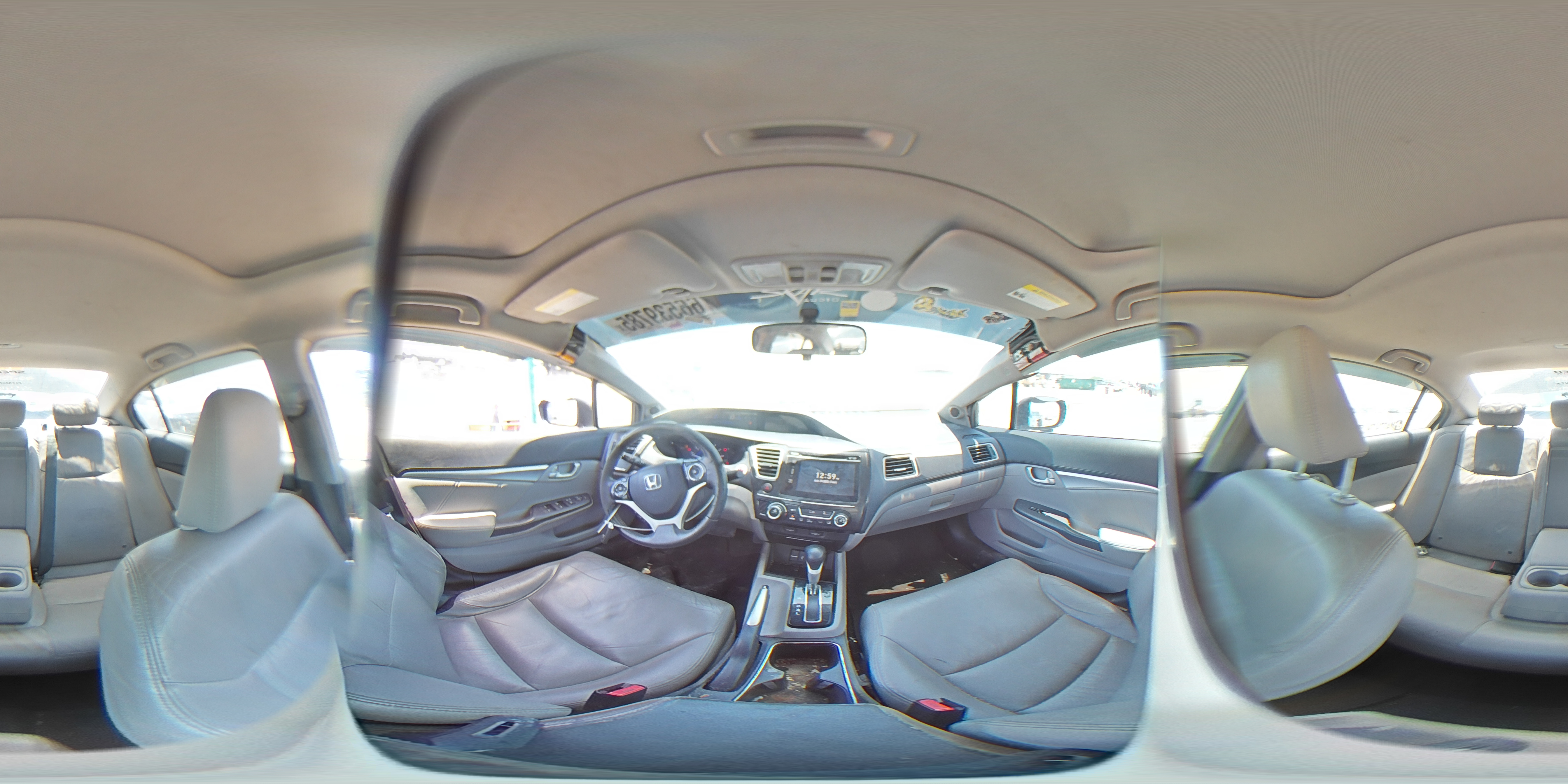 2014 Honda Civic Exl VIN: 19XFB2F97EE053699 Lot: 66539785