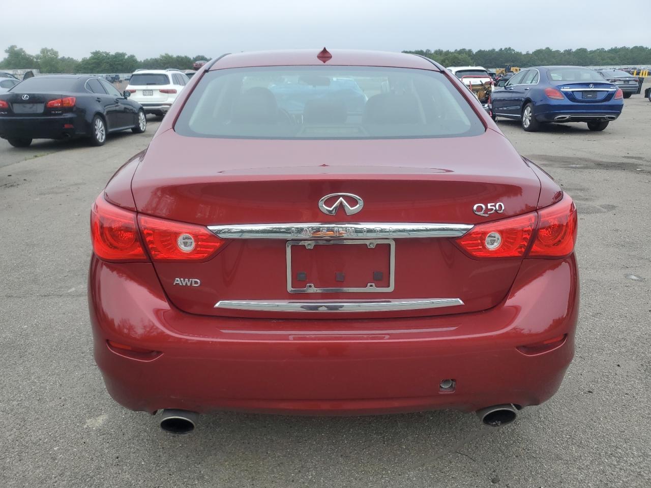 2016 Infiniti Q50 Base VIN: JN1CV7AR9GM251576 Lot: 63649635