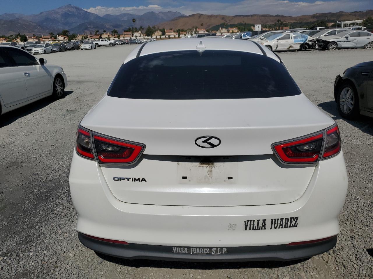2016 Kia Optima Hybrid VIN: KNAGM4ADXG5094605 Lot: 63284595