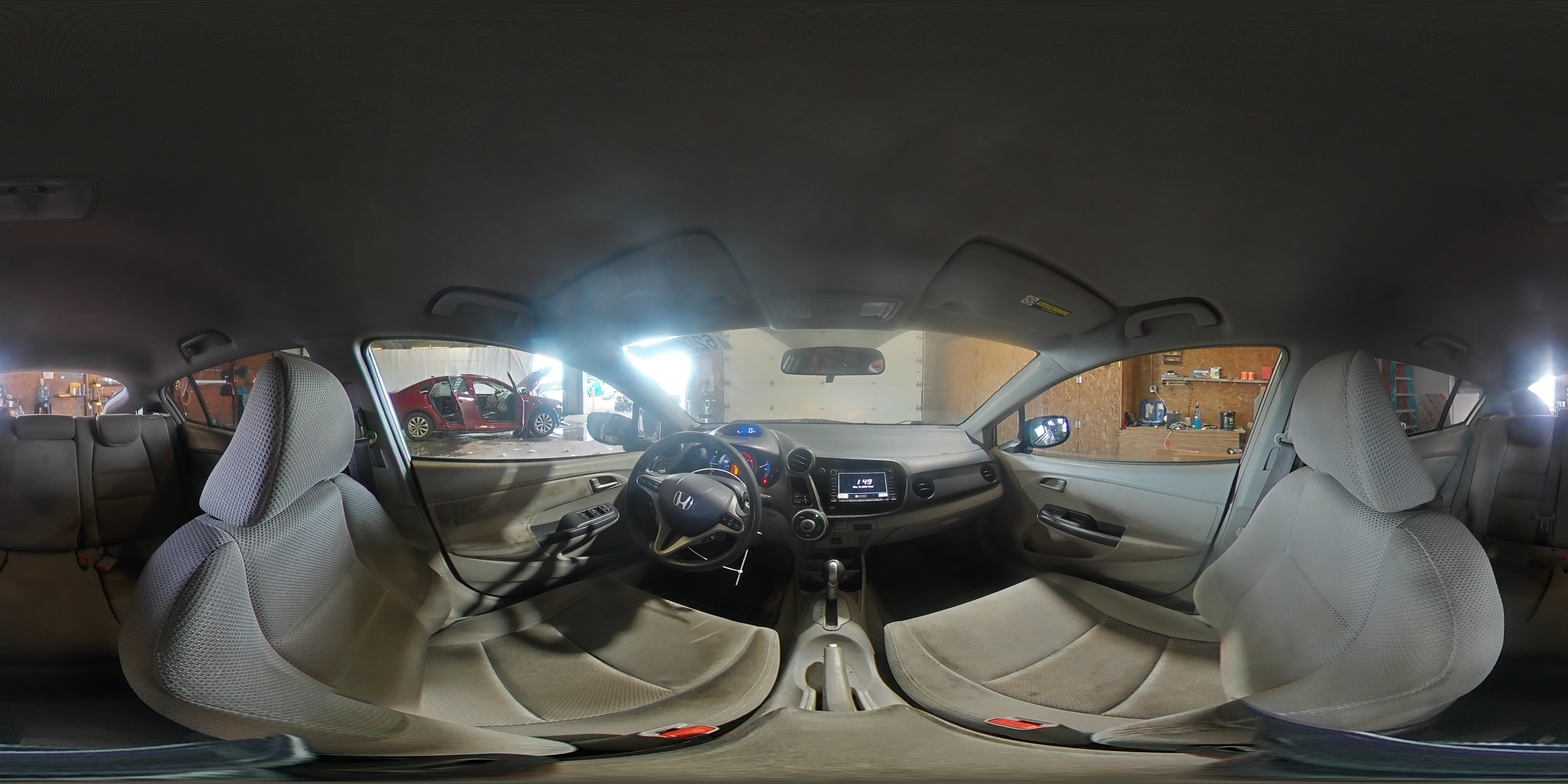 2010 Honda Insight Ex VIN: JHMZE2H76AS021610 Lot: 62992225