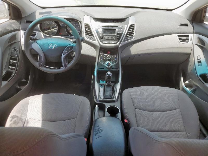  HYUNDAI ELANTRA 2016 Granatowy