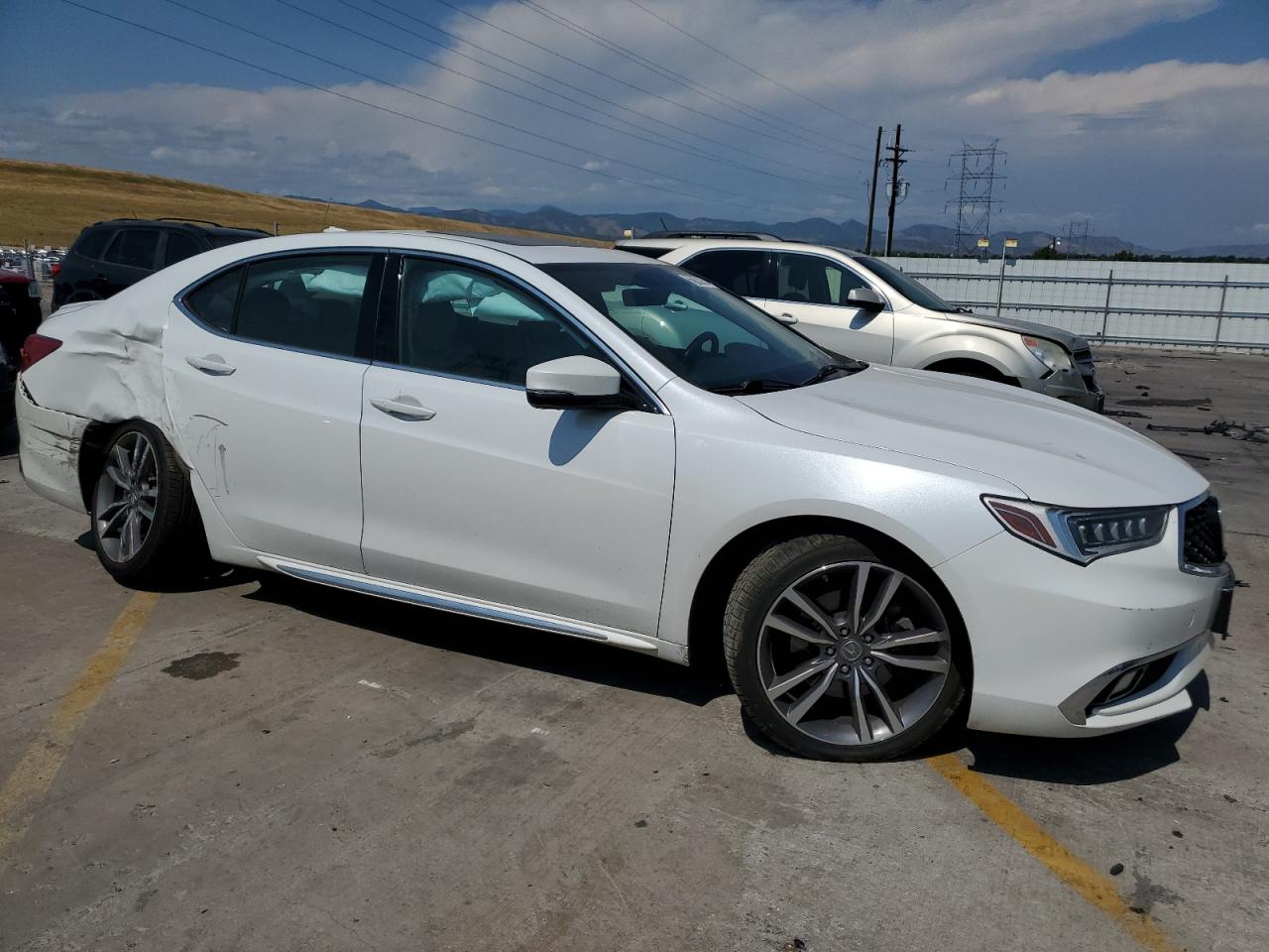 2019 Acura Tlx Advance VIN: 19UUB3F81KA003384 Lot: 66853935