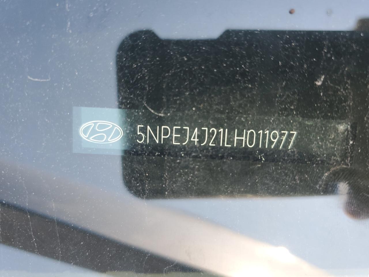 2020 Hyundai Sonata Sel Plus VIN: 5NPEJ4J21LH011977 Lot: 61909325