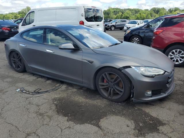 Hatchbacks TESLA MODEL S 2012 Szary