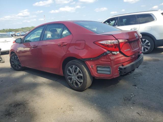  TOYOTA COROLLA 2017 Красный