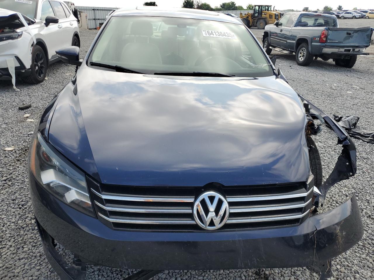 2012 Volkswagen Passat Se VIN: 1VWBH7A32CC018499 Lot: 64138435