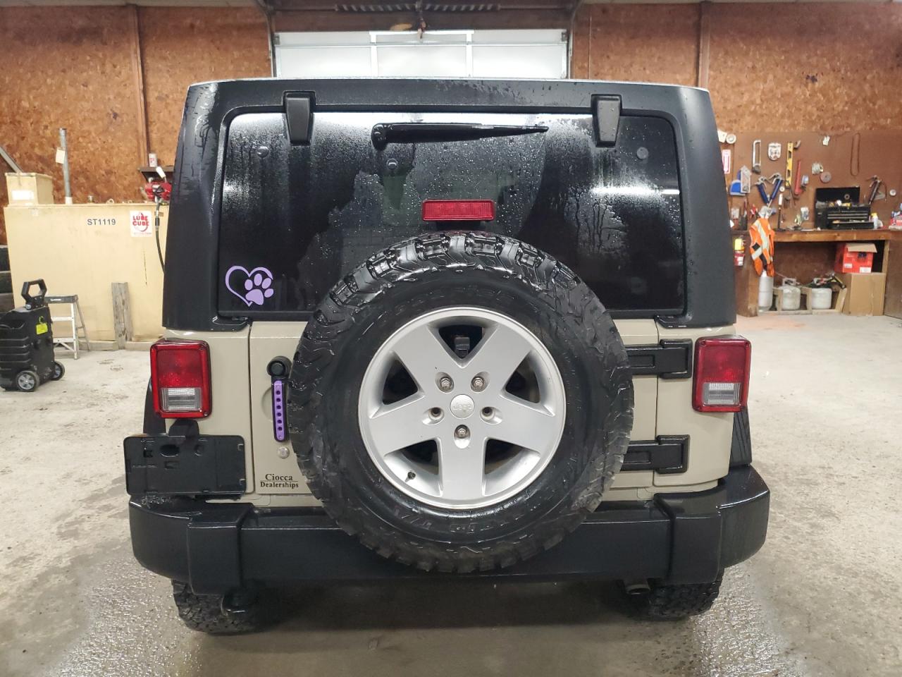 2017 Jeep Wrangler Unlimited Sport VIN: 1C4BJWDG5HL623267 Lot: 62769535