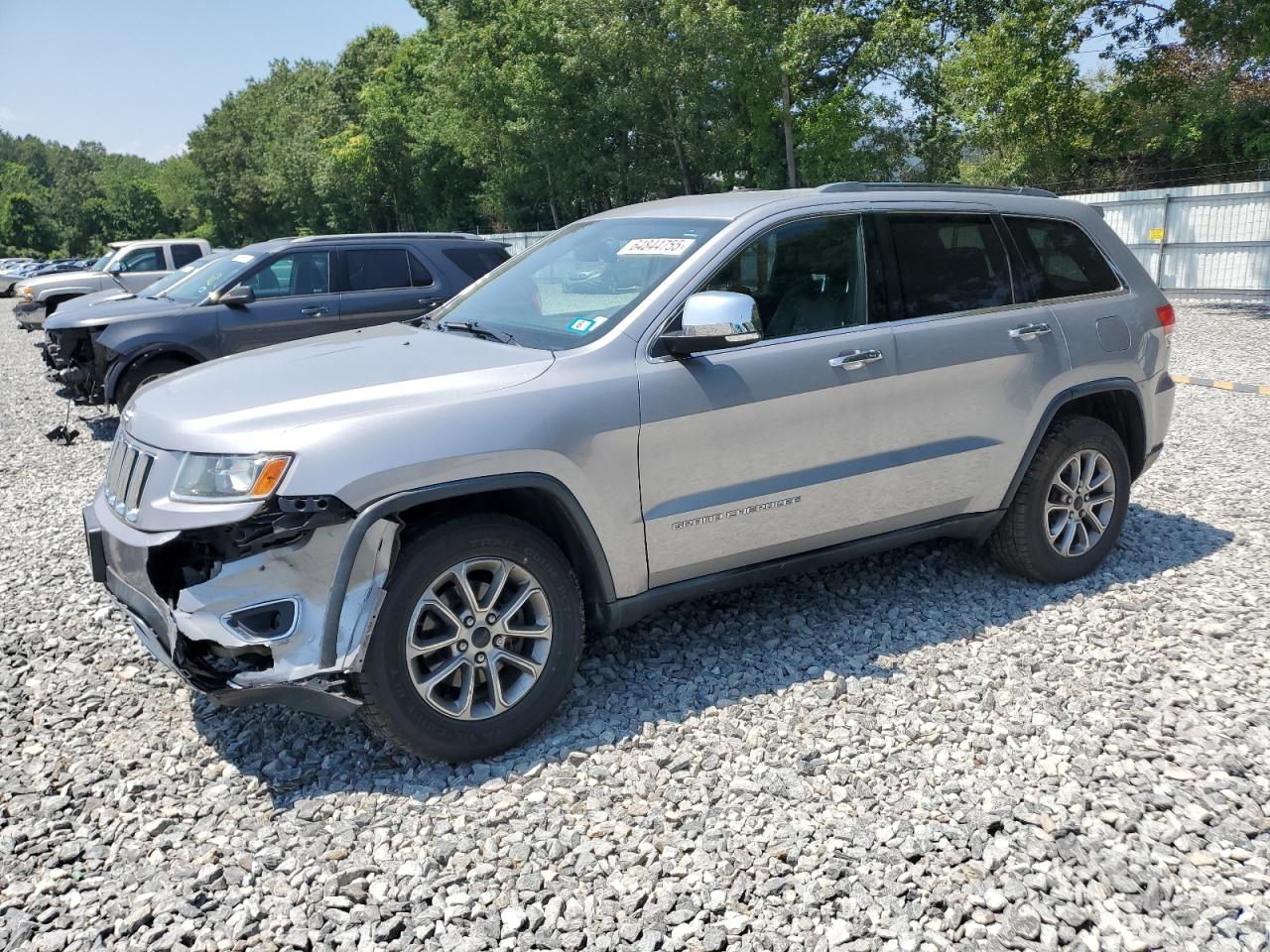 2014 Jeep Grand Cherokee Limited silver null flexible 1C4RJFBG8EC233325 photo #1