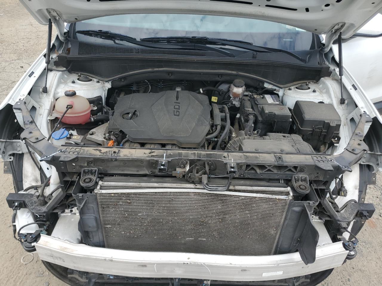 2022 Hyundai Santa Fe Se VIN: 5NMS14AJ8NH398652 Lot: 63643775