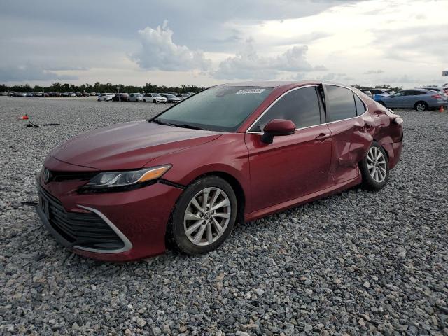  TOYOTA CAMRY 2021 Red