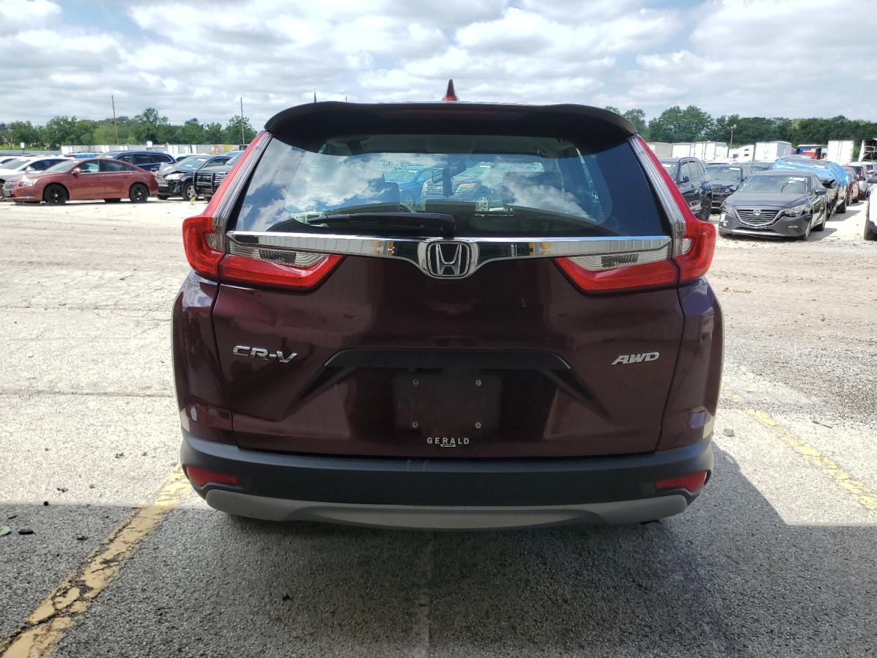 2019 Honda Cr-V Lx VIN: 2HKRW6H38KH203327 Lot: 65408135