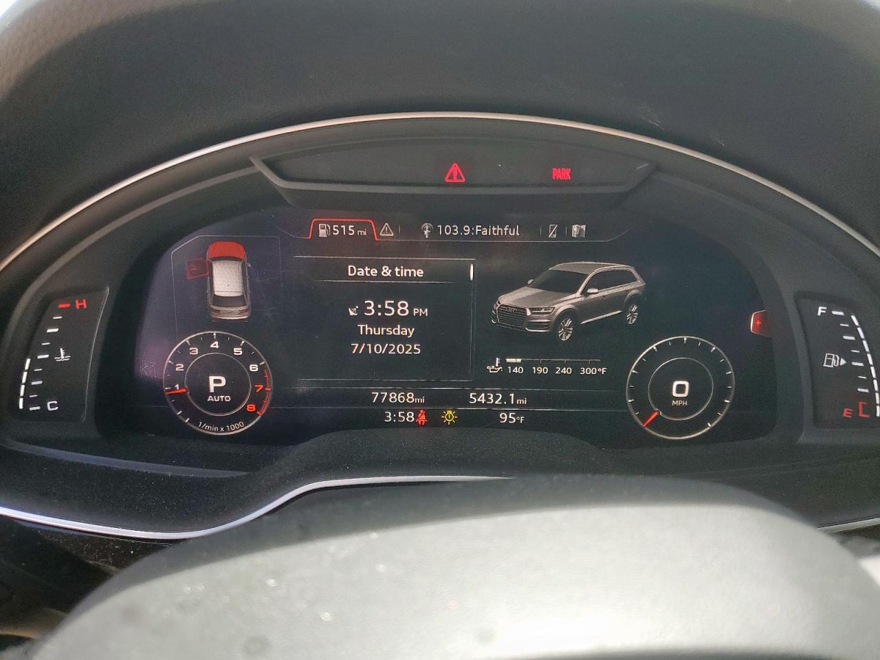2019 Audi Q7 Premium Plus VIN: WA1LAAF72KD043183 Lot: 63705315