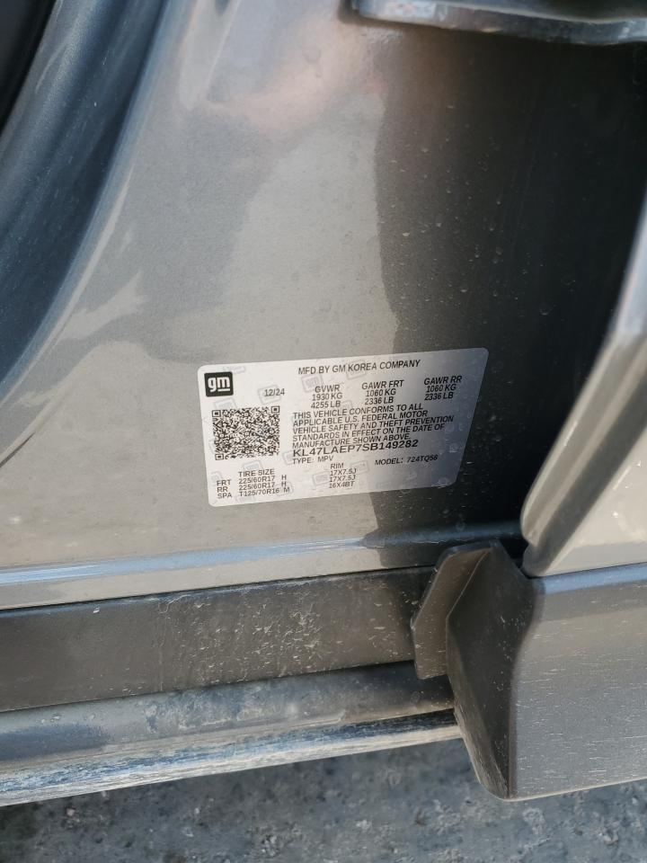 2025 Buick Envista Preferred VIN: KL47LAEP7SB149282 Lot: 64510695