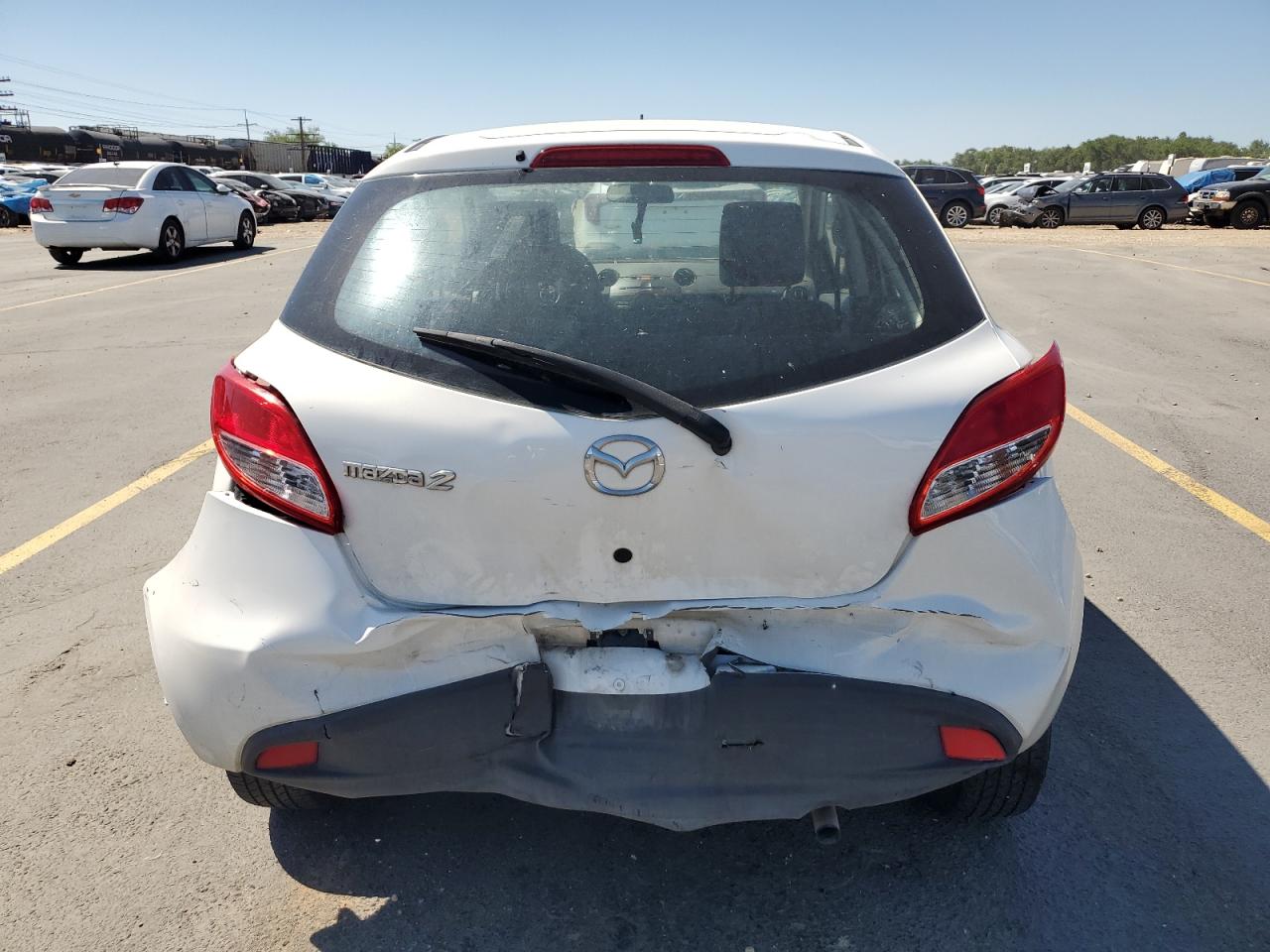 2014 Mazda Mazda2 Sport VIN: JM1DE1KZ6E0186090 Lot: 63339475