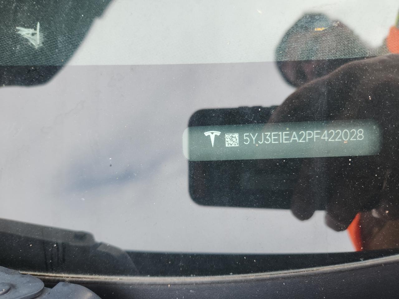 2023 Tesla Model 3 VIN: 5YJ3E1EA2PF422028 Lot: 64083805