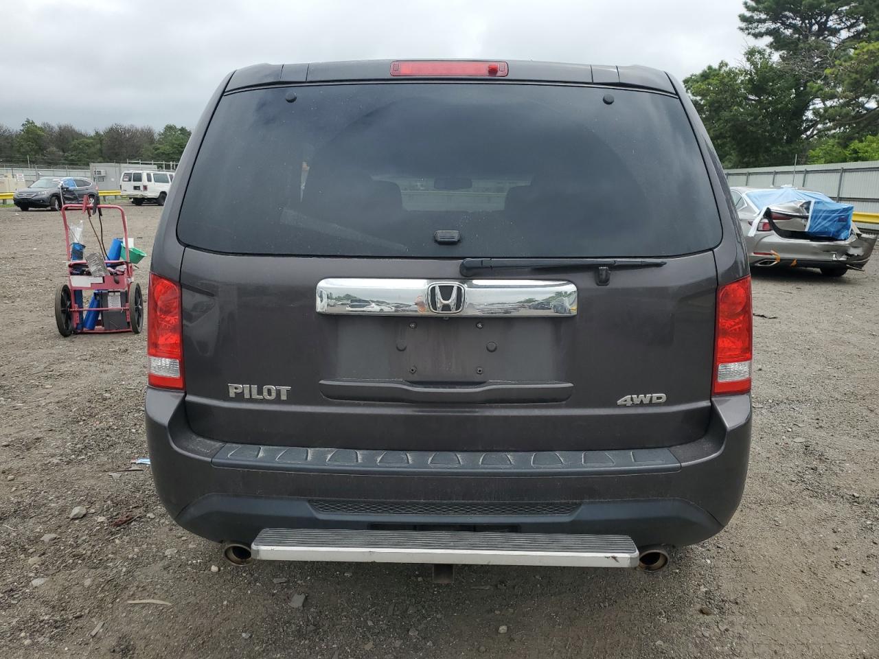 2012 Honda Pilot Exln VIN: 5FNYF4H71CB005627 Lot: 64117825