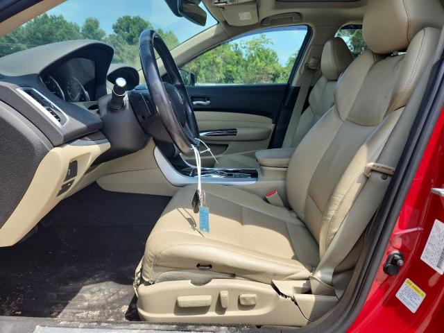  ACURA TLX 2017 Czerwony