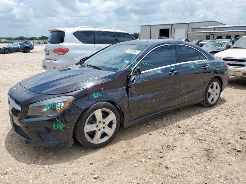  MERCEDES-BENZ CLA-CLASS 2016 Burgundy