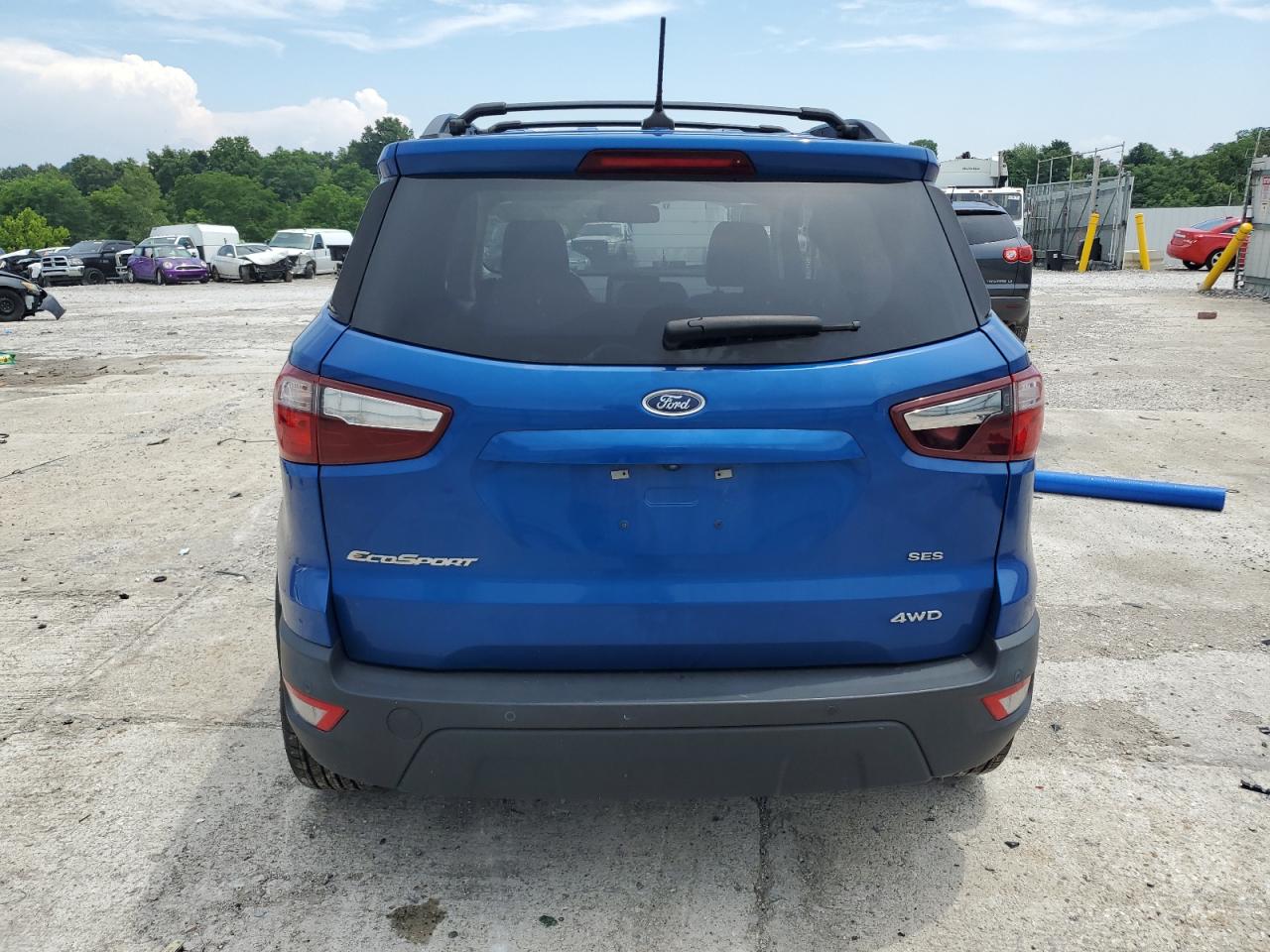 2018 Ford Ecosport Ses VIN: MAJ6P1CL6JC227880 Lot: 63452795