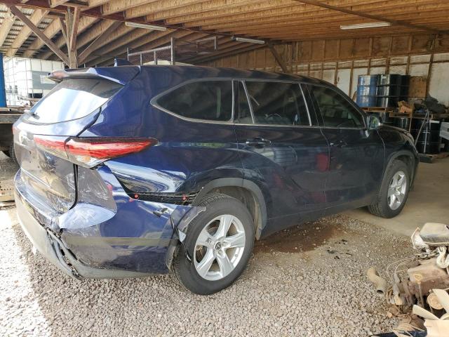  TOYOTA HIGHLANDER 2020 Синий