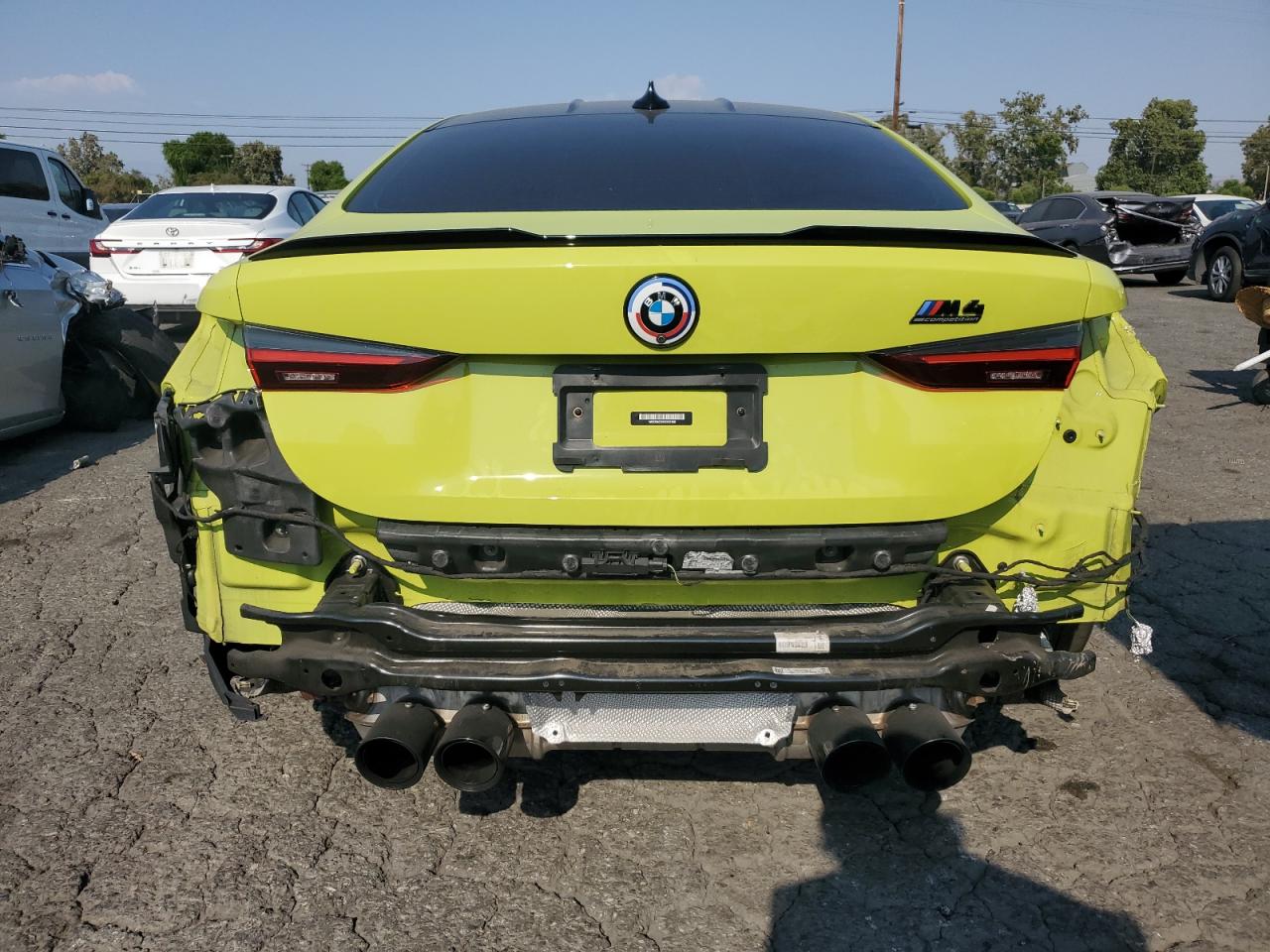 2022 BMW M4 Competition VIN: WBS33AZ00NCK33100 Lot: 64785665