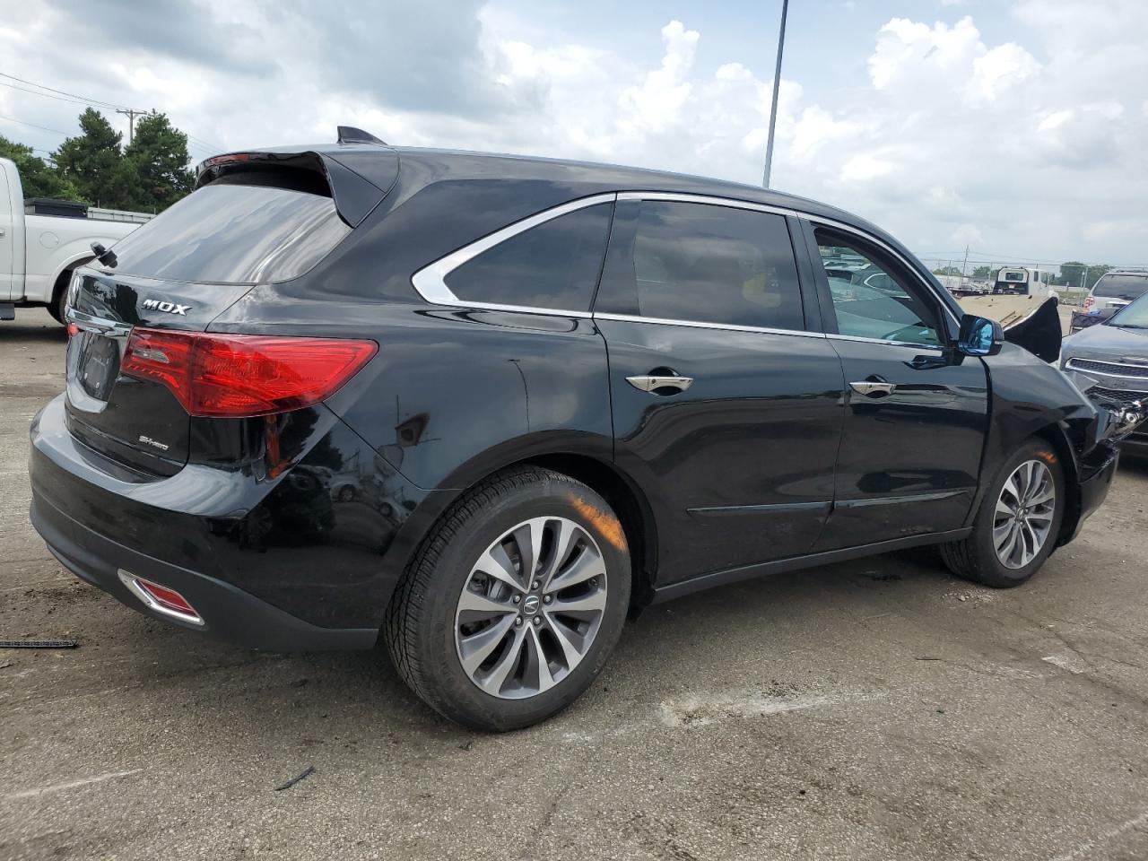 2016 Acura Mdx Technology VIN: 5FRYD4H49GB053893 Lot: 66093595