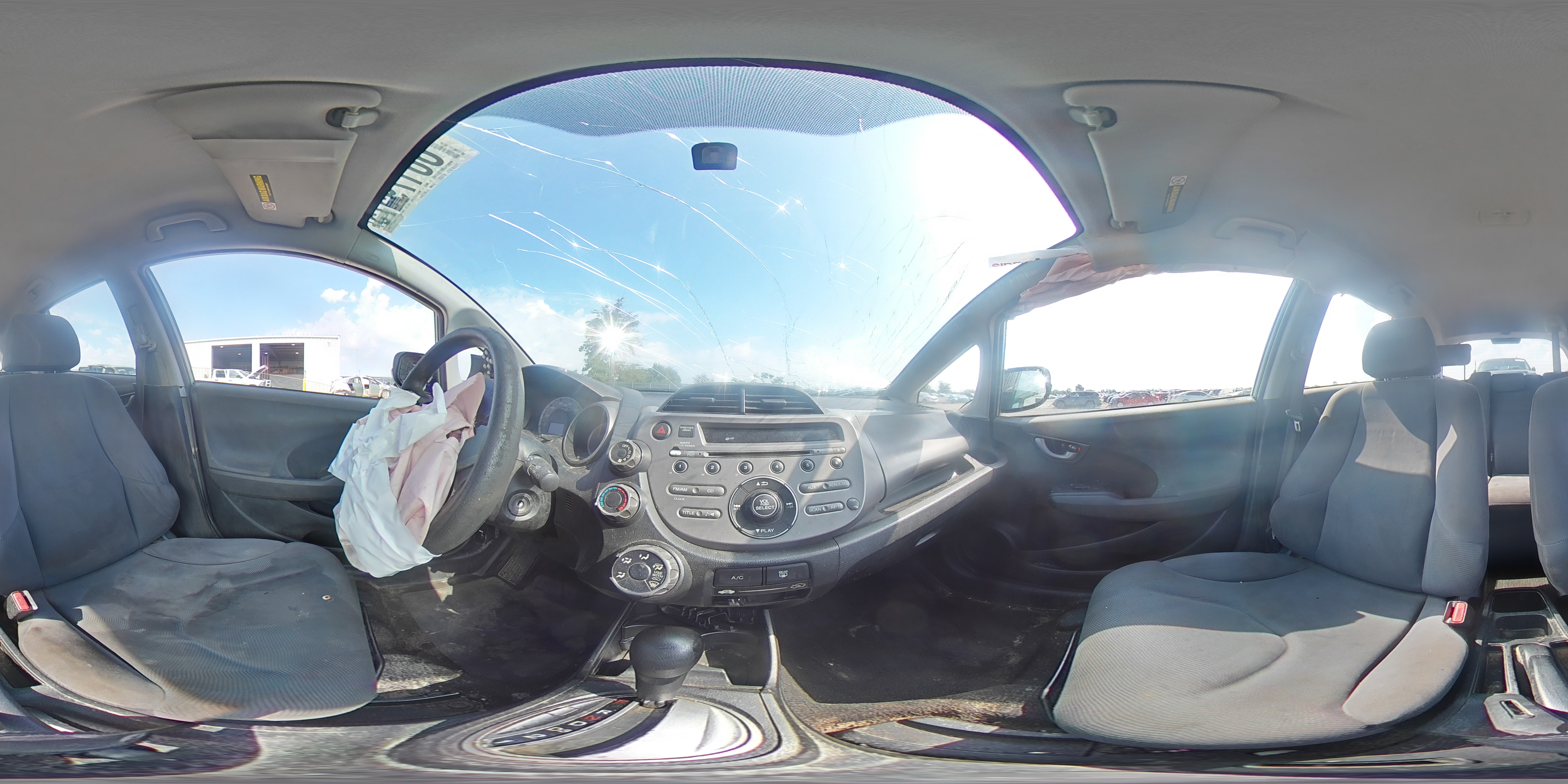 2009 Honda Fit VIN: JHMGE88289S073282 Lot: 66179575