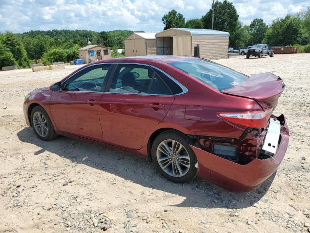  TOYOTA CAMRY 2015 Czerwony