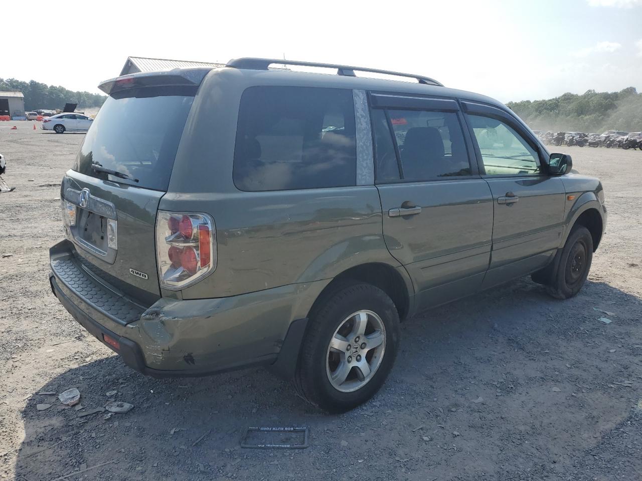 2007 Honda Pilot Exl VIN: 2HKYF18567H518666 Lot: 66341705