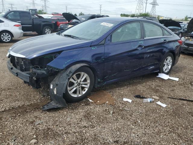  HYUNDAI SONATA 2014 Granatowy