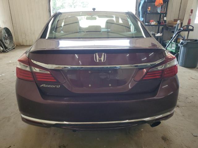  HONDA ACCORD 2016 Maroon