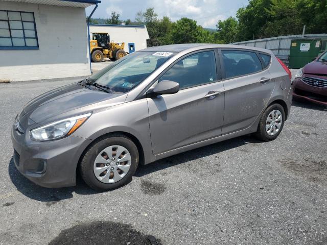 Hatchbacks HYUNDAI ACCENT 2017 Szary