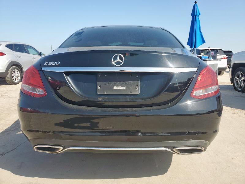 Sedans MERCEDES-BENZ C-CLASS 2015 Czarny