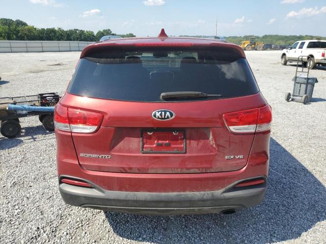  KIA SORENTO 2018 Czerwony