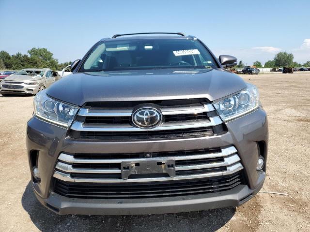  TOYOTA HIGHLANDER 2017 Сharcoal