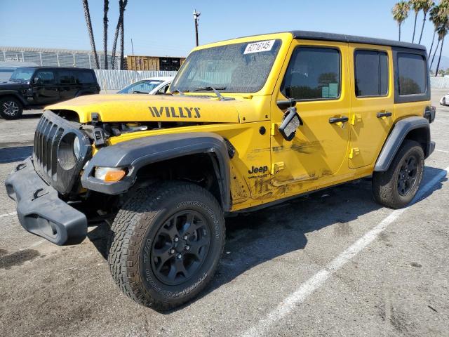  JEEP WRANGLER 2020 Желтый