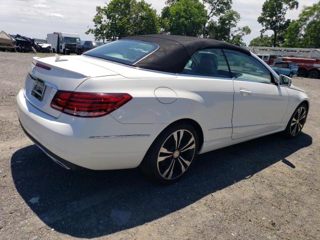 Cabriolets MERCEDES-BENZ E-CLASS 2014 Biały