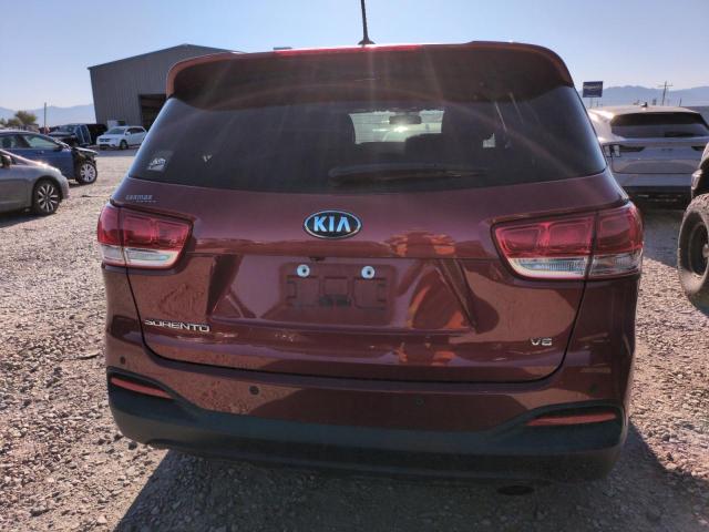  KIA SORENTO 2016 Red