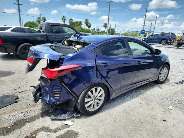  HYUNDAI ELANTRA 2014 Blue