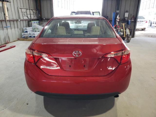  TOYOTA COROLLA 2019 Czerwony