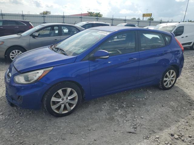  HYUNDAI ACCENT 2013 Granatowy