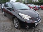2014 NISSAN NOTE ACENT for sale at Copart WOLVERHAMPTON