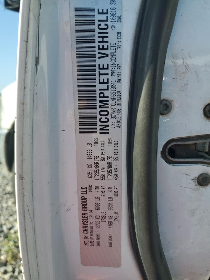 2015 Ram 3500 VIN: 3C7WRTCL4FG513041 Lot: 64926445