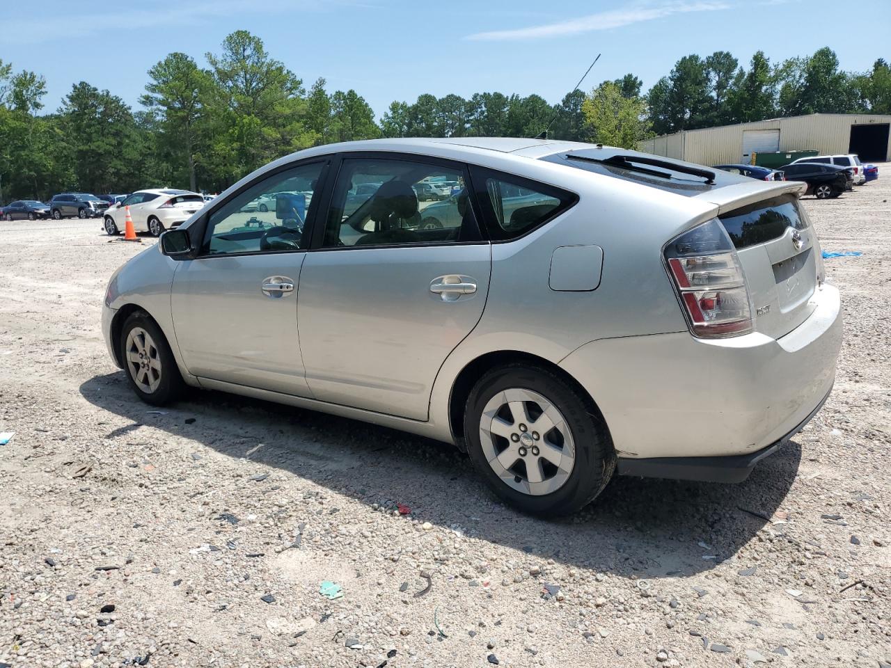 2004 Toyota Prius silver null hybrid JTDKB20U940100914 photo #3