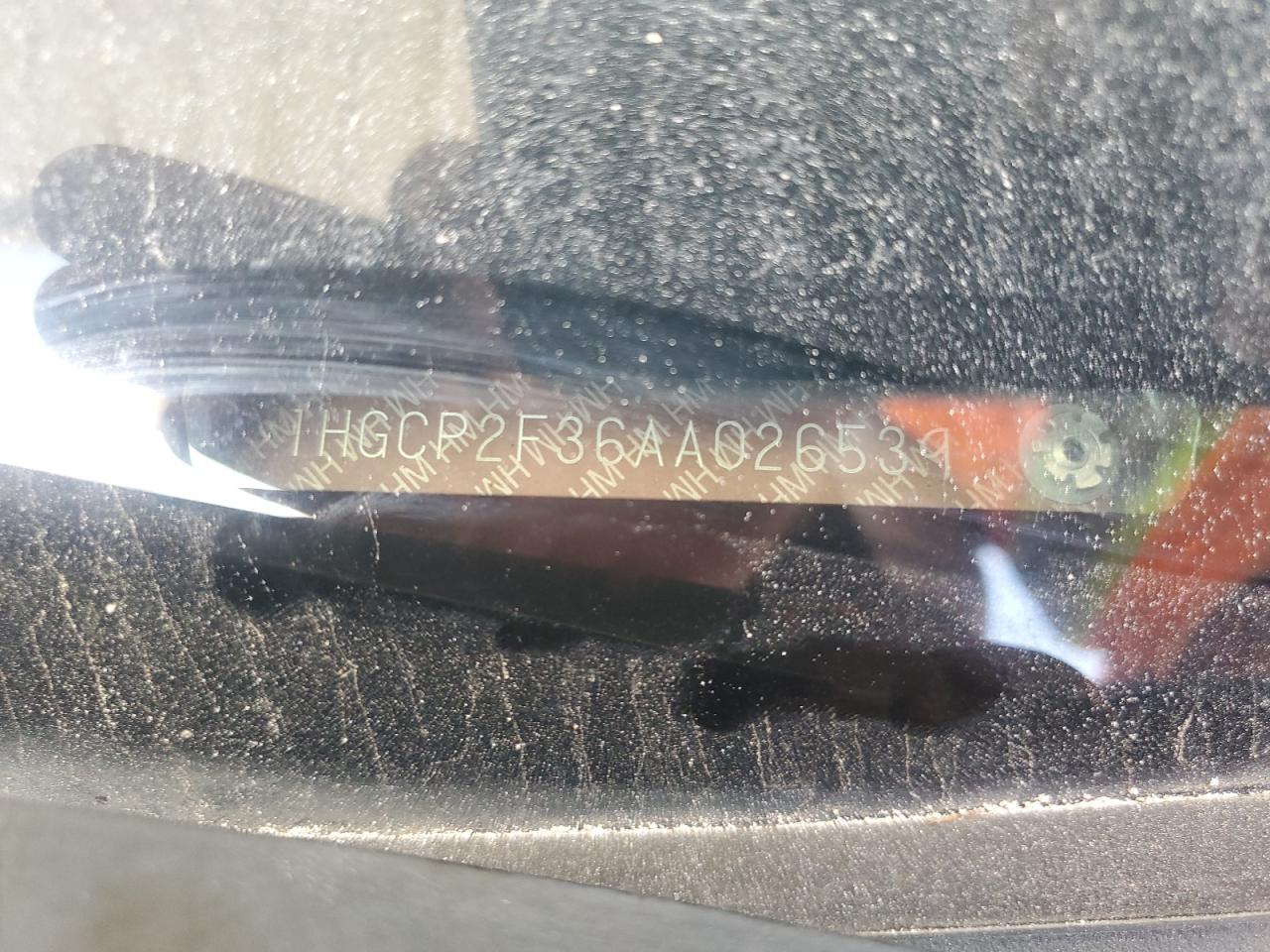 2010 Honda Accord Lx VIN: 1HGCP2F36AA026539 Lot: 64420095