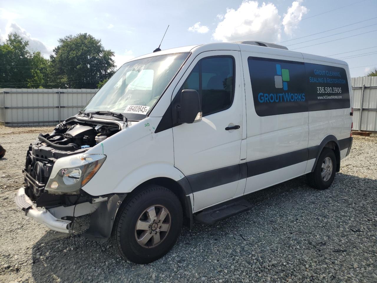 2016 Mercedes-Benz Sprinter 2500 VIN: WDZPE7DD8GP194560 Lot: 66403645