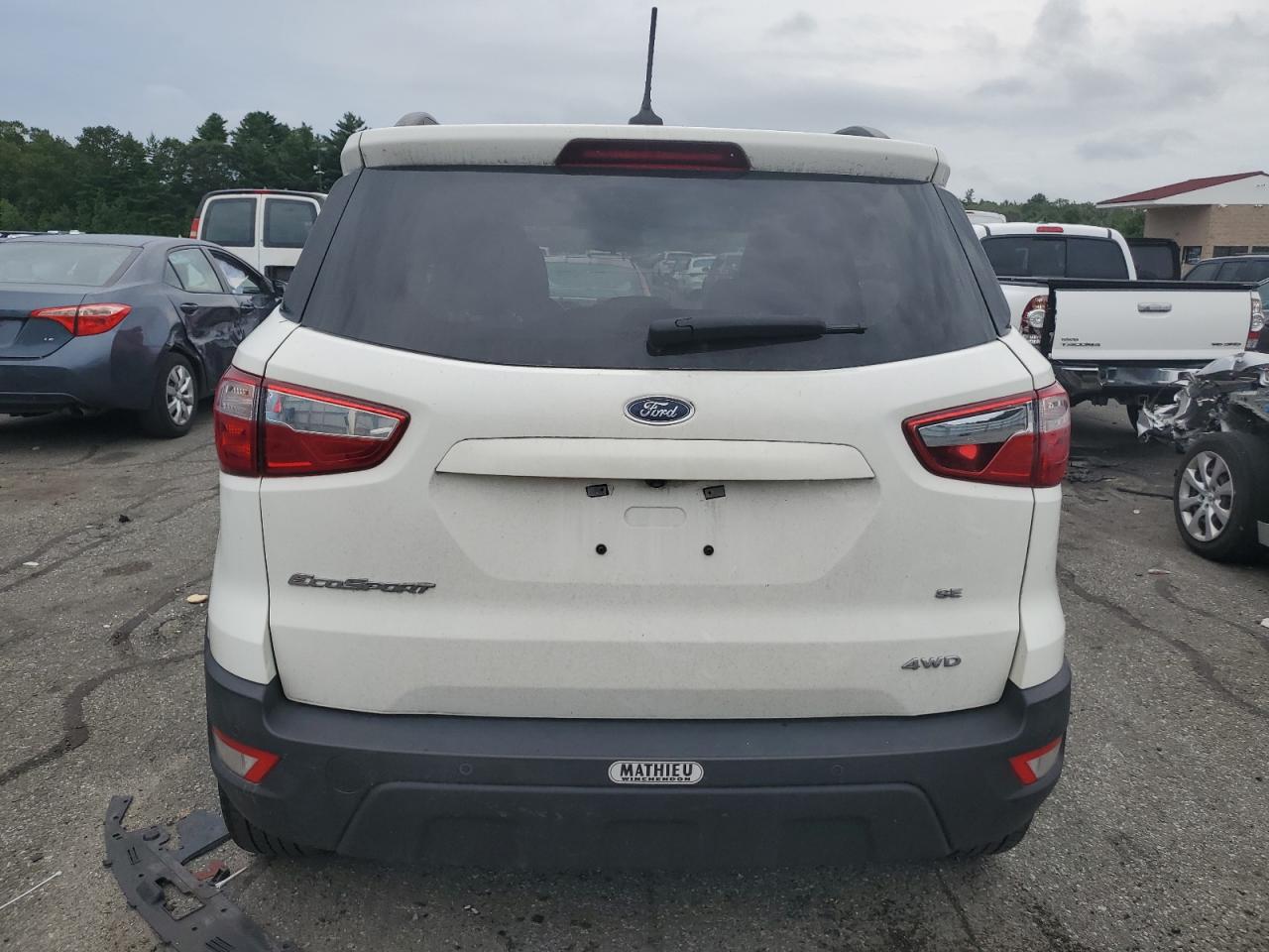 2018 Ford Ecosport Se VIN: MAJ6P1UL4JC248354 Lot: 64450645