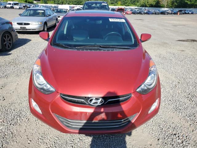  HYUNDAI ELANTRA 2013 Red
