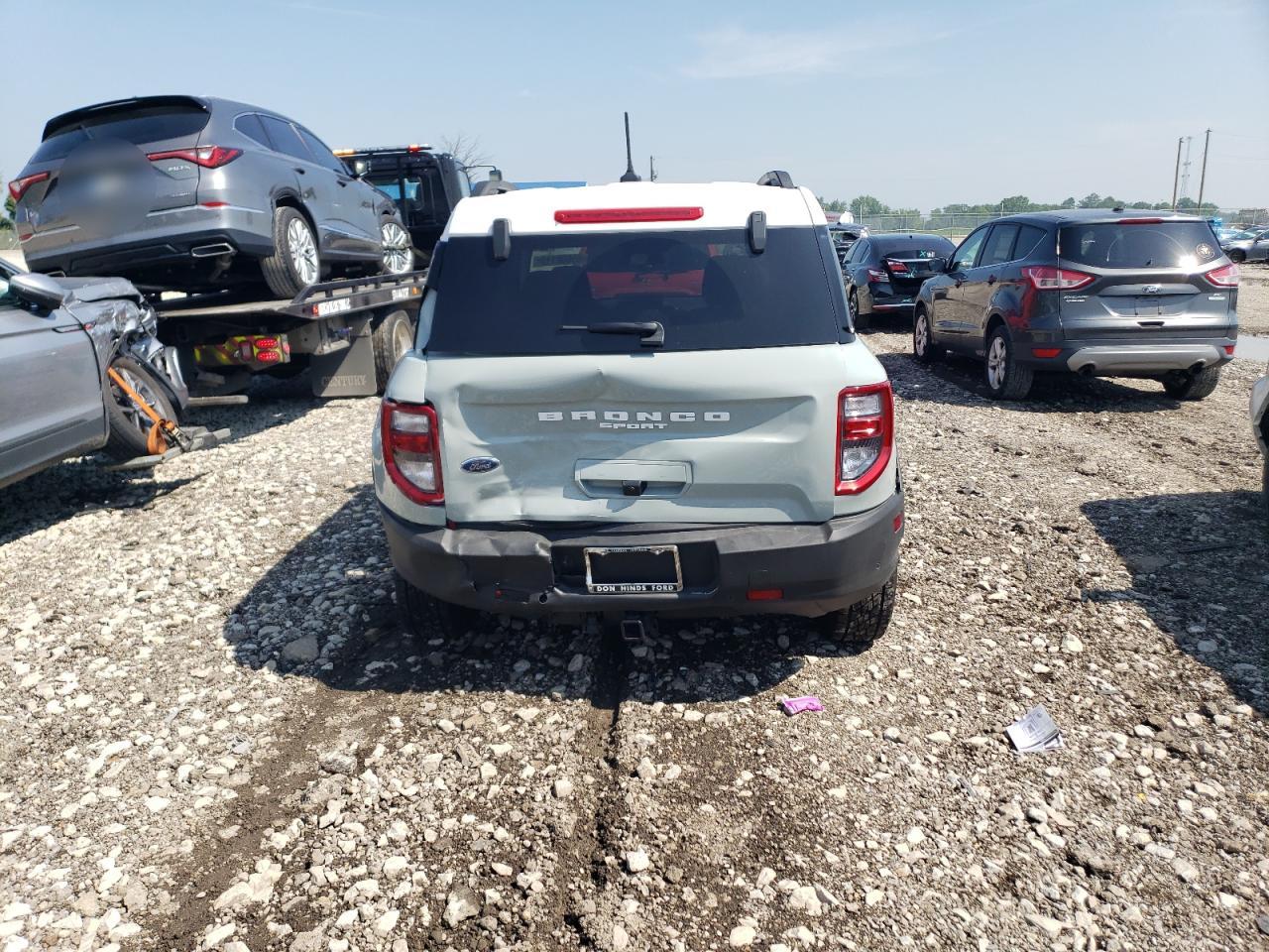 2024 Ford Bronco Sport Heritage VIN: 3FMCR9G60RRF73992 Lot: 65600115